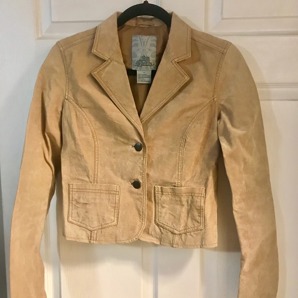 Leather jacket